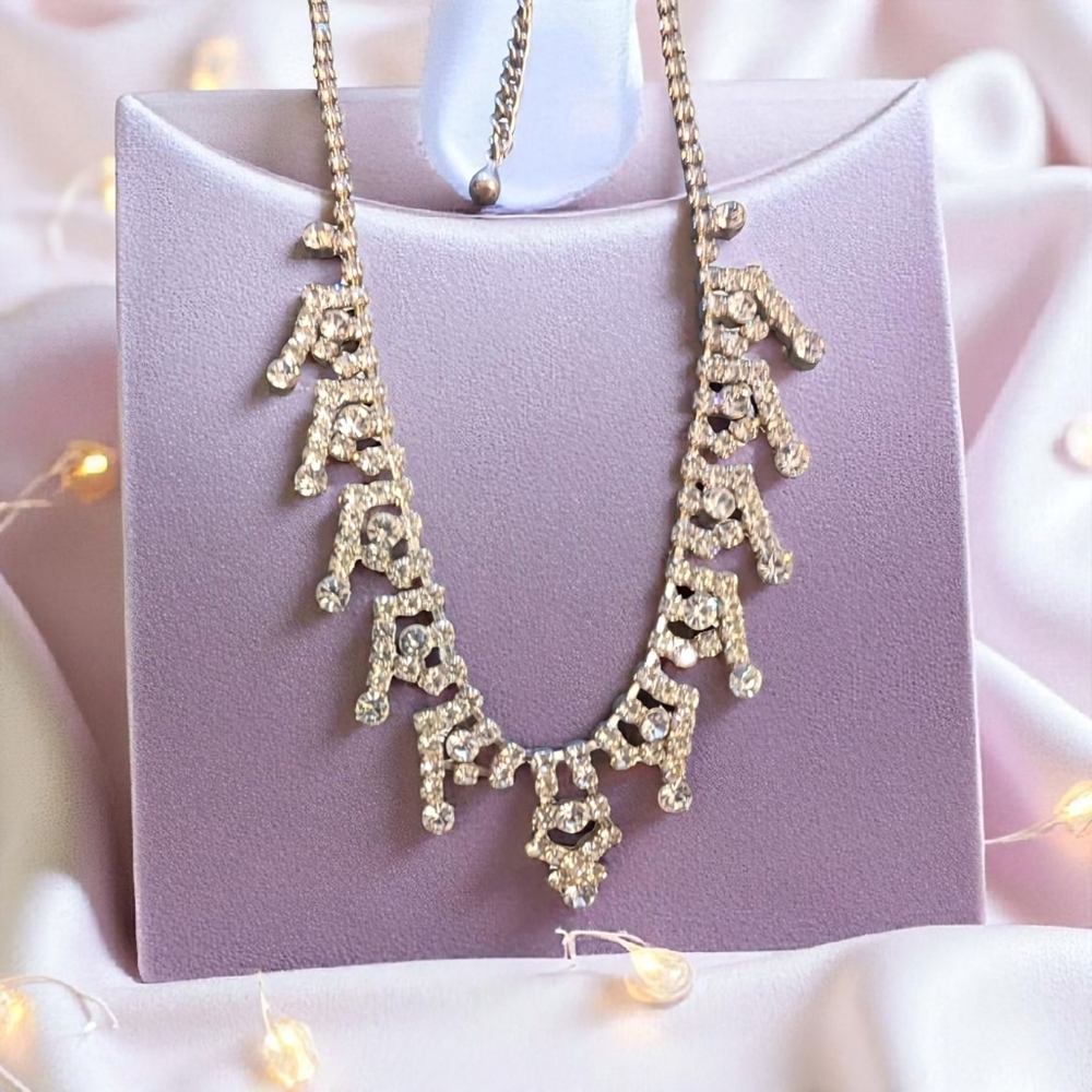 Christina Collection Rhinestone Necklace